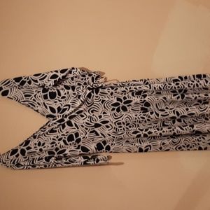 Metrostyle BLack and White Dress Size 12
